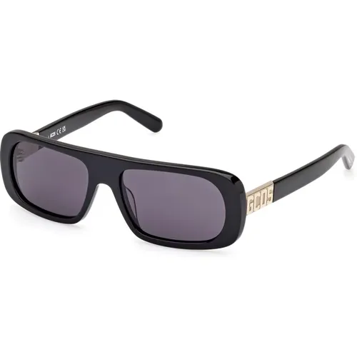 Sunglasses Squared Glossy Unisex , unisex, Sizes: 54 MM - Gcds - Modalova