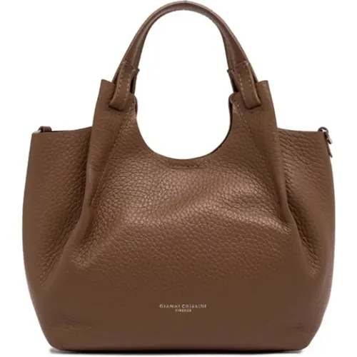 Elegante O Stil Leder Tasche,Schicke O Stil Leder Tasche,Stilvolle DUA O Tasche,Stilvolle O-Tasche für Frauen,DUA Tote Bag - Gianni Chiarini - Modalova