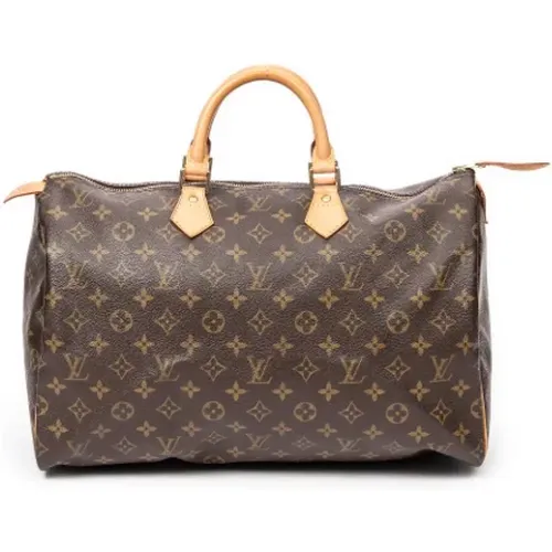 Pre-owned Coated canvas handbags , female, Sizes: ONE SIZE - Louis Vuitton Vintage - Modalova