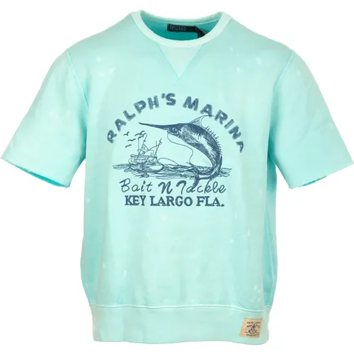 Stylisches Felpa T-Shirt für den kleinen Mann - Ralph Lauren - Modalova