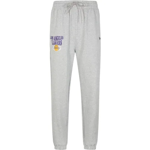 NBA Script Relaxed Jogger Hose , Herren, Größe: L - new era - Modalova