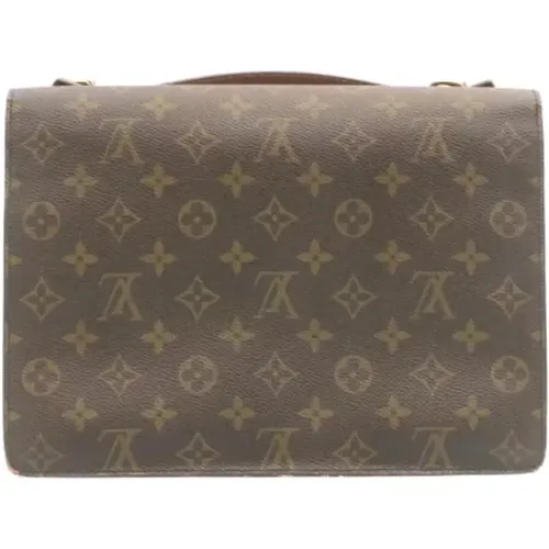 Pre-owned Canvas handbags , male, Sizes: ONE SIZE - Louis Vuitton Vintage - Modalova