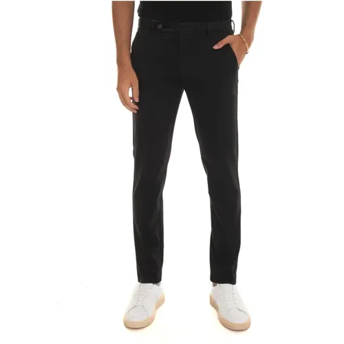 Slim Fit Chino mit Schneiderventil , Herren, Größe: XL - Berwich - Modalova