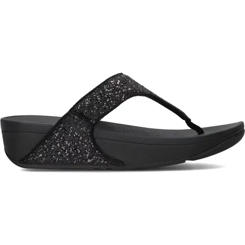 Schwarze Glitzernde Damensandalen X03 , Damen, Größe: 40 EU - FitFlop - Modalova