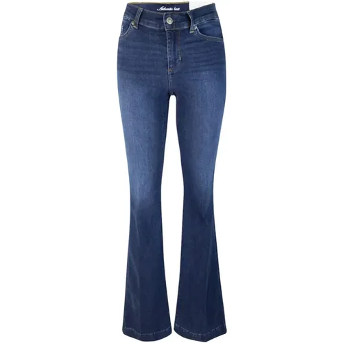 Blaue Flare Denim Jeans , Damen, Größe: W28 - Liu Jo - Modalova