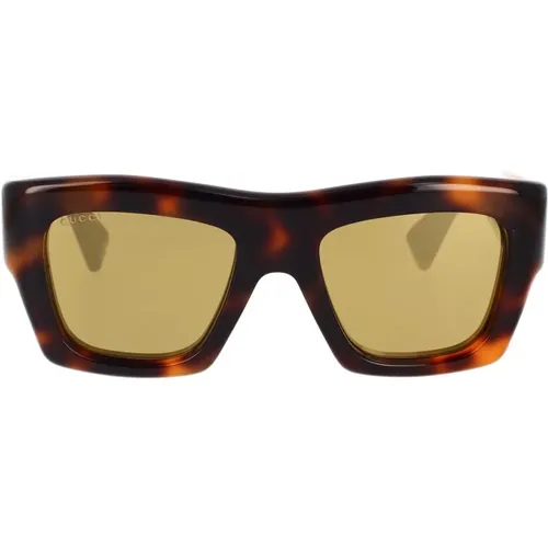 Square Sunglasses Gg1772S 007 , female, Sizes: 52 MM - Gucci - Modalova