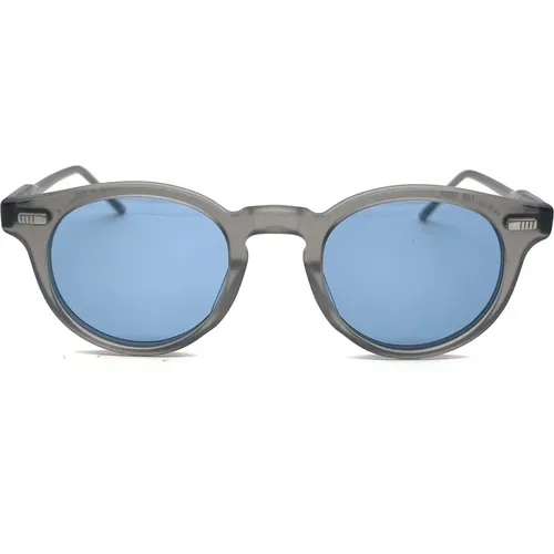 Grey Sunglasses for Men , male, Sizes: 45 MM - Thom Browne - Modalova
