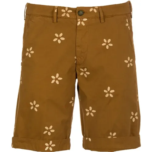 Braune Chino Bermuda Shorts für Männer - 40WEFT - Modalova