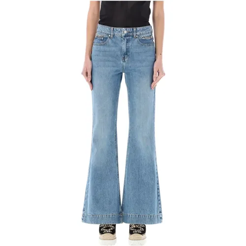 Vintage Flared Jeans , female, Sizes: W28, W26, W25, W27 - Stella Mccartney - Modalova