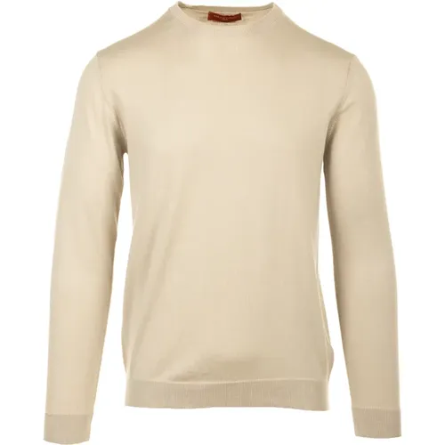 Rasato Sand Sweaters , male, Sizes: XL, S, 2XL, M - Daniele Fiesoli - Modalova