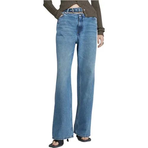 Y-Belt Loose-Fit Jeans , Damen, Größe: W28 - Y/Project - Modalova