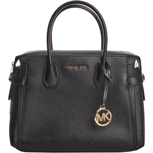 Elegante Satchel-Tasche mit Goldenen Akzenten , Damen, Größe: ONE Size - Michael Kors - Modalova