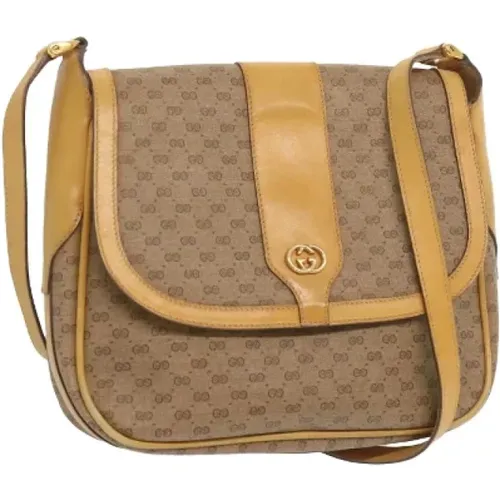 Pre-owned Canvas gucci-bags , female, Sizes: ONE SIZE - Gucci Vintage - Modalova