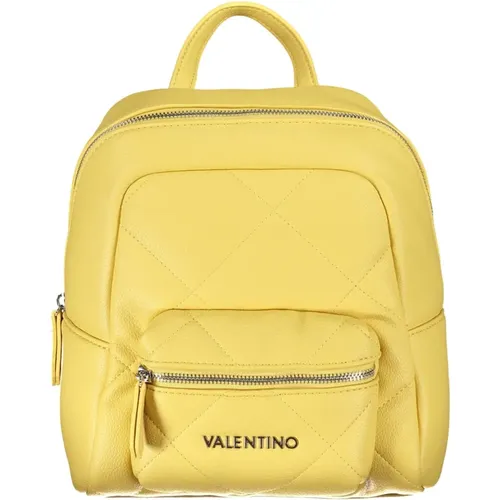 Gelber Rucksack mit Verstellbaren Trägern - Valentino by Mario Valentino - Modalova