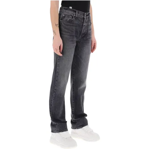 Gerades Jeans , Damen, Größe: W28 - Amiri - Modalova