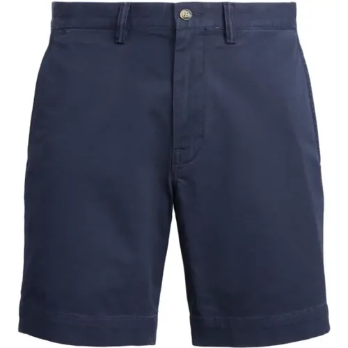 Marineblaue Chino Shorts , Herren, Größe: W31 - Ralph Lauren - Modalova