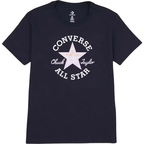 Chuck Patch Infill Tee T-shirt , Damen, Größe: XL - Converse - Modalova