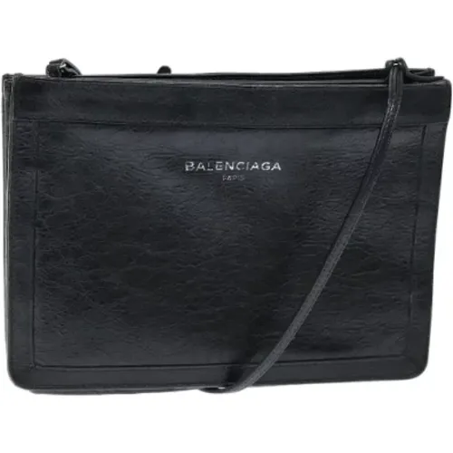 Pre-owned Leder schultertasche - Balenciaga Vintage - Modalova