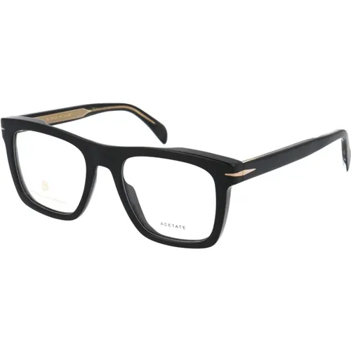 Stylish Optical Glasses DB 7020 , male, Sizes: ONE SIZE, 51 MM - Eyewear by David Beckham - Modalova