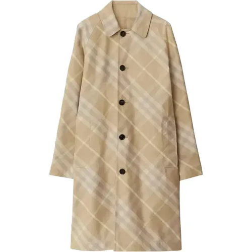 Classic Flax Trench Coat , female, Sizes: XS - Burberry - Modalova