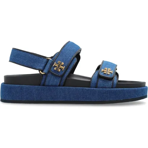 Denim-Sandalen 'Kira' , Damen, Größe: 35 1/2 EU - TORY BURCH - Modalova