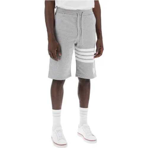 Sweatshorts mit 4-Bar-Motiv - Thom Browne - Modalova