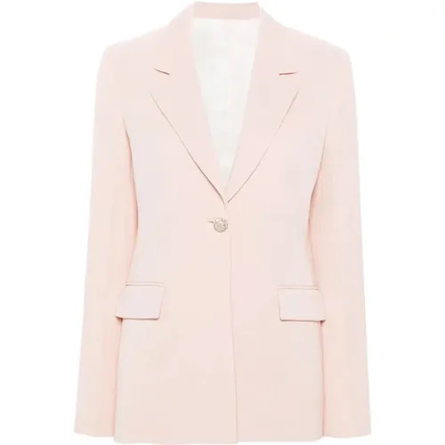 Rose Single-Breasted Tailored Jacket , female, Sizes: S - Lanvin - Modalova