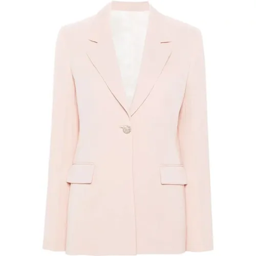 Rose Single-Breasted Tailored Jacket , female, Sizes: S, M - Lanvin - Modalova