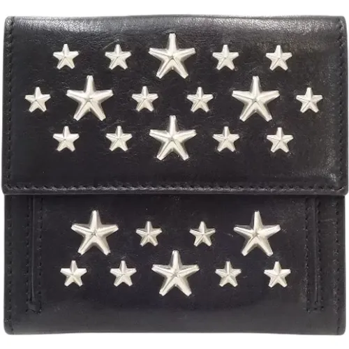 Pre-owned Leather wallets , female, Sizes: ONE SIZE - Jimmy Choo Pre-owned - Modalova