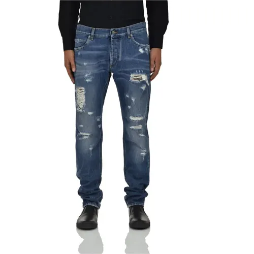 Slim-fit Jeans , male, Sizes: S - Dolce & Gabbana - Modalova