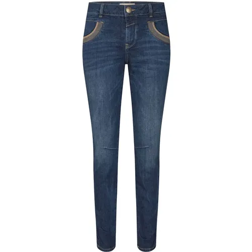 Naomi Shade Jeans , female, Sizes: W29, W27 - MOS MOSH - Modalova