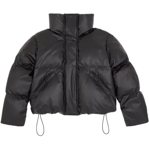 Sport Jacket with High Collar , female, Sizes: M, S - MM6 Maison Margiela - Modalova