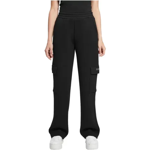 Damen Logo Hose , Damen, Größe: XS - Guess - Modalova