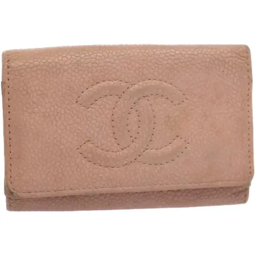 Pre-owned Leather key-holders , female, Sizes: ONE SIZE - Chanel Vintage - Modalova