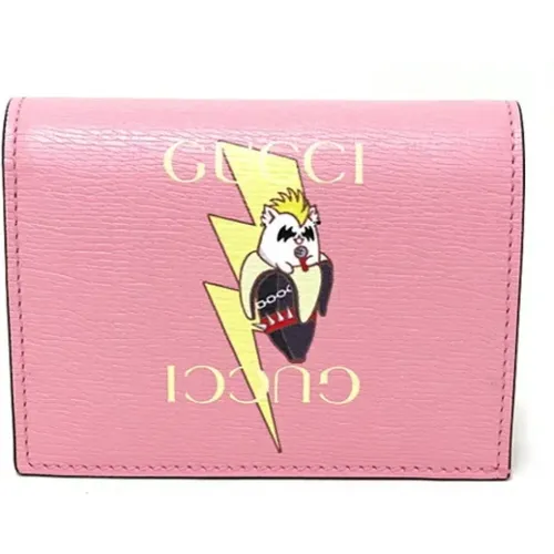 Pre-owned Leather wallets , female, Sizes: ONE SIZE - Gucci Vintage - Modalova