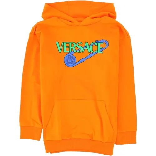 Kapuzenpullover für Kinder Versace - Versace - Modalova