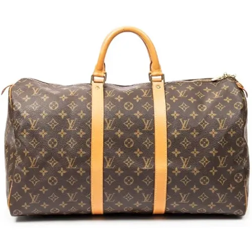 Pre-owned Coated canvas handbags , female, Sizes: ONE SIZE - Louis Vuitton Vintage - Modalova