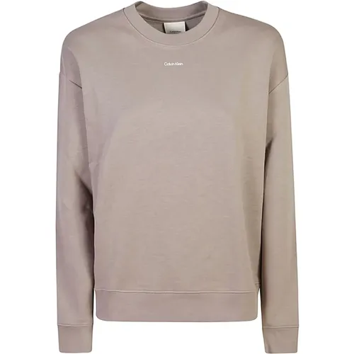 Graue Pullover für Männer , Damen, Größe: M - Calvin Klein - Modalova