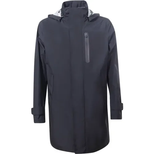 Polyester Coat with Zip Closure , male, Sizes: L, M, XL, S - Herno - Modalova