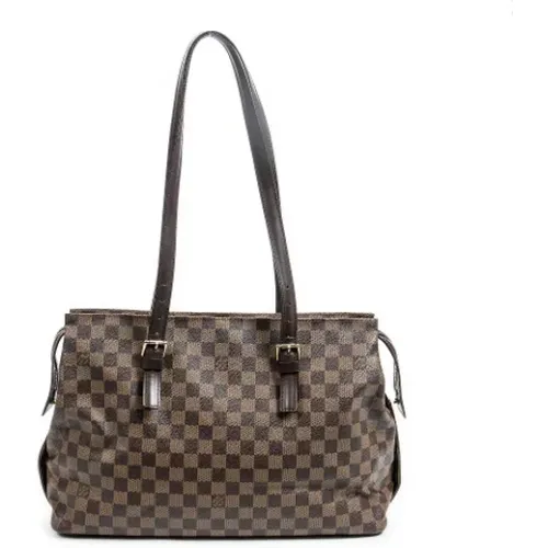 Pre-owned Canvas handbags , female, Sizes: ONE SIZE - Louis Vuitton Vintage - Modalova