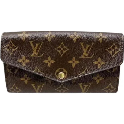 Pre-owned Canvas wallets , female, Sizes: ONE SIZE - Louis Vuitton Vintage - Modalova