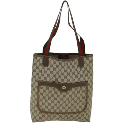 Pre-owned Canvas gucci-bags , female, Sizes: ONE SIZE - Gucci Vintage - Modalova