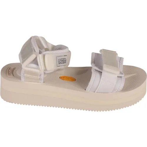 Light Flat Sandals for Men , male, Sizes: 11 UK - Suicoke - Modalova