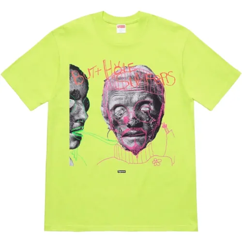 Limited Edition Psychic Tee Neon , male, Sizes: M, XL - Supreme - Modalova