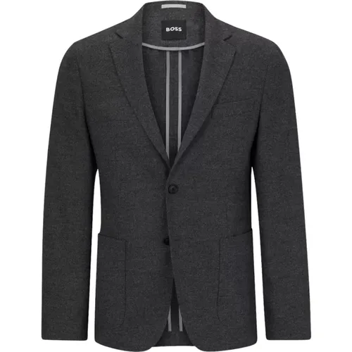 Slim Fit Performance-Stretch Jacke , Herren, Größe: XL - Hugo Boss - Modalova