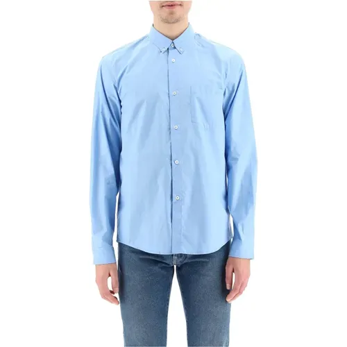 Poplin richie shirt , male, Sizes: S - A.p.c. - Modalova