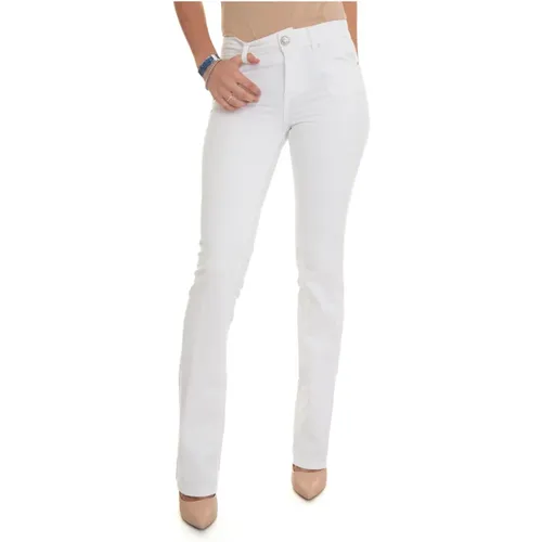 Slim-Fit Trumpet Bottom Denim Jeans , female, Sizes: W33, W32 - Liu Jo - Modalova