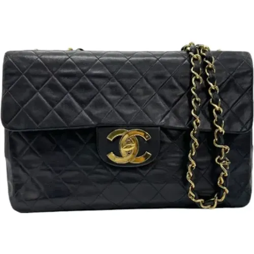 Pre-owned Leather chanel-bags , female, Sizes: ONE SIZE - Chanel Vintage - Modalova