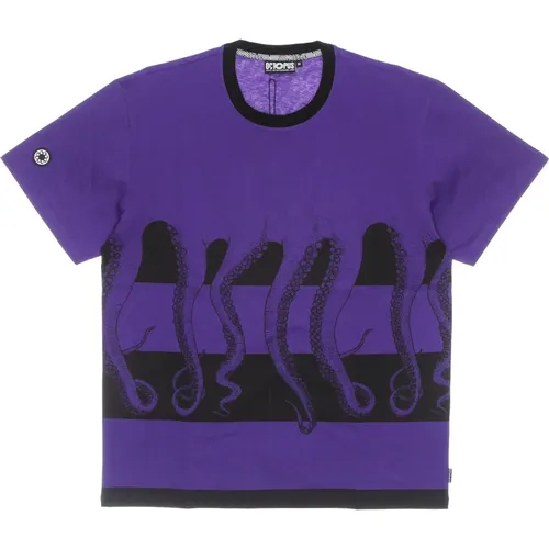 Lila Fullback Tee Herren T-Shirt - Octopus - Modalova