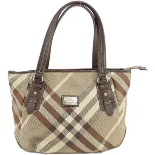 Pre-owned Canvas totes , female, Sizes: ONE SIZE - Burberry Vintage - Modalova